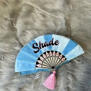 Shade Fan Shape Crossbody Purse